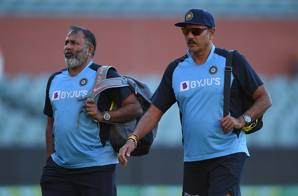 Bharat Arun and Ravi Shastri | GETTY