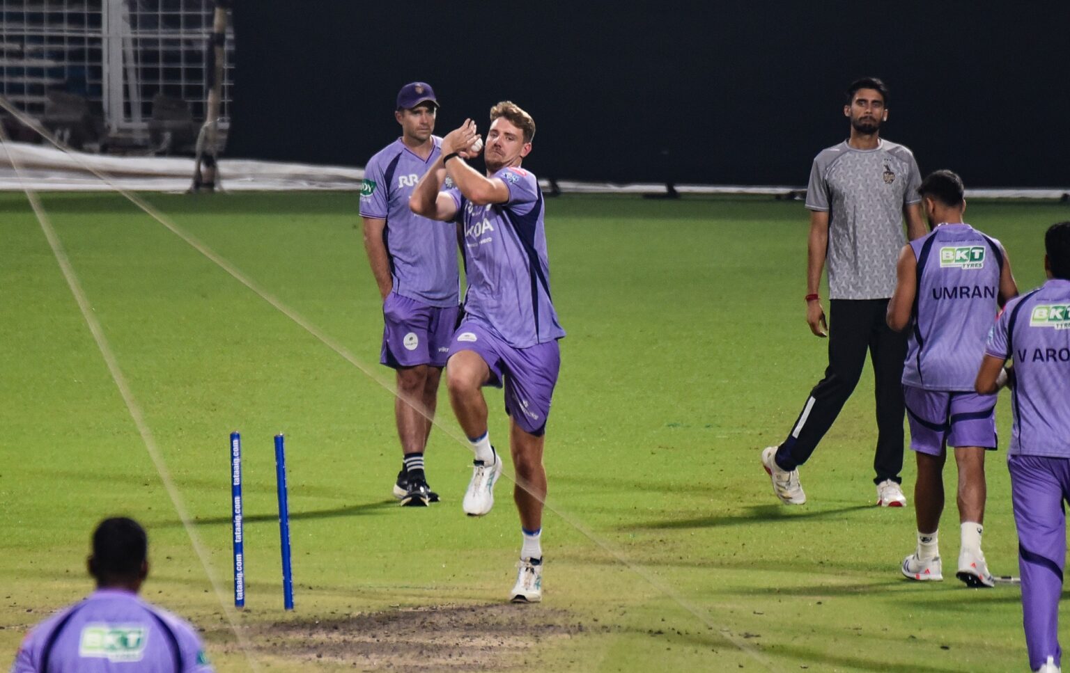 Cameron Green bowling in the nets | Debasis Sen/RevSportz