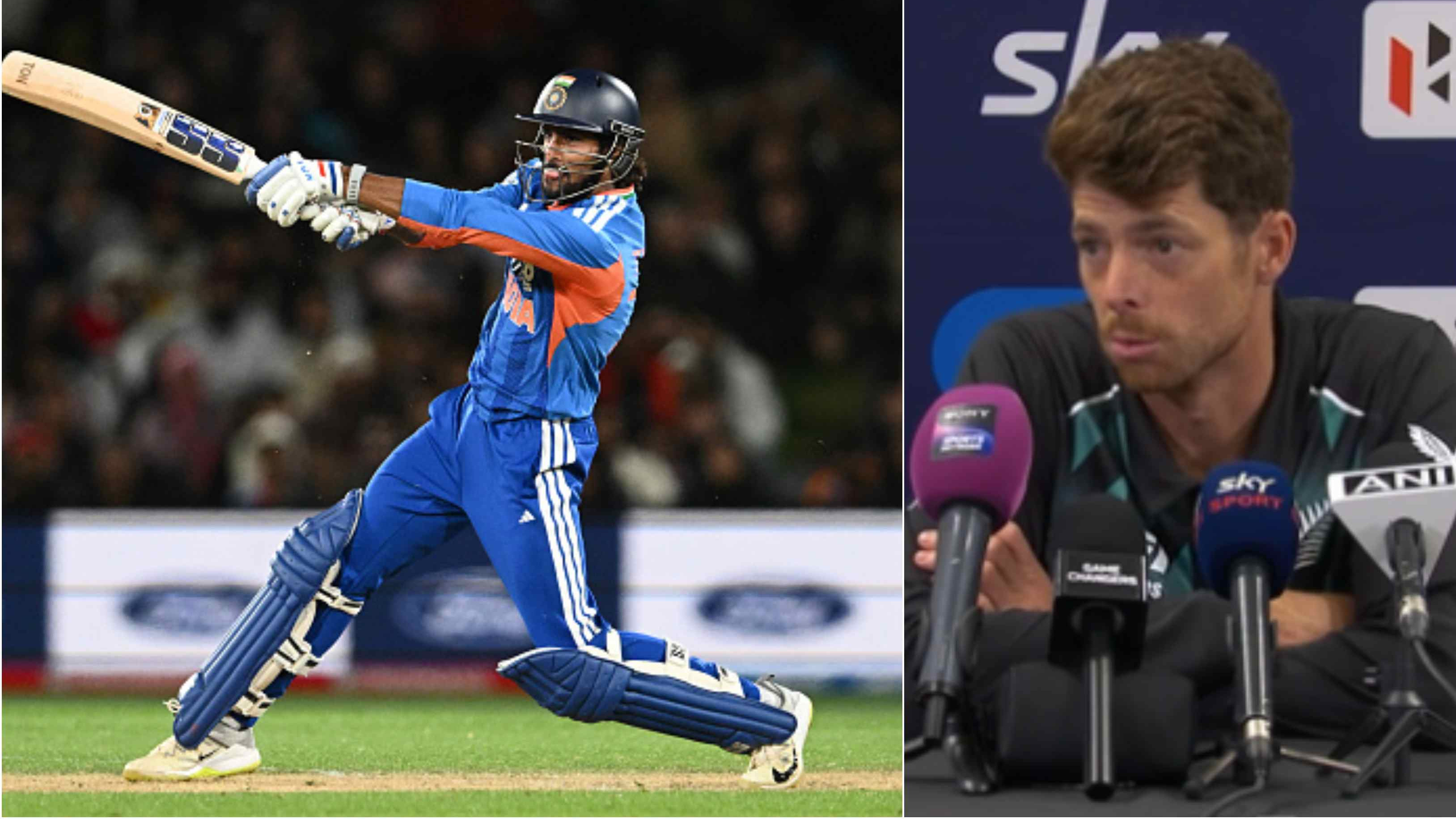 NZ v IND 2026: “He's very good,” Mitchell Santner lauds Tilak Varma’s evolution from top-order batter into top-tier finisher