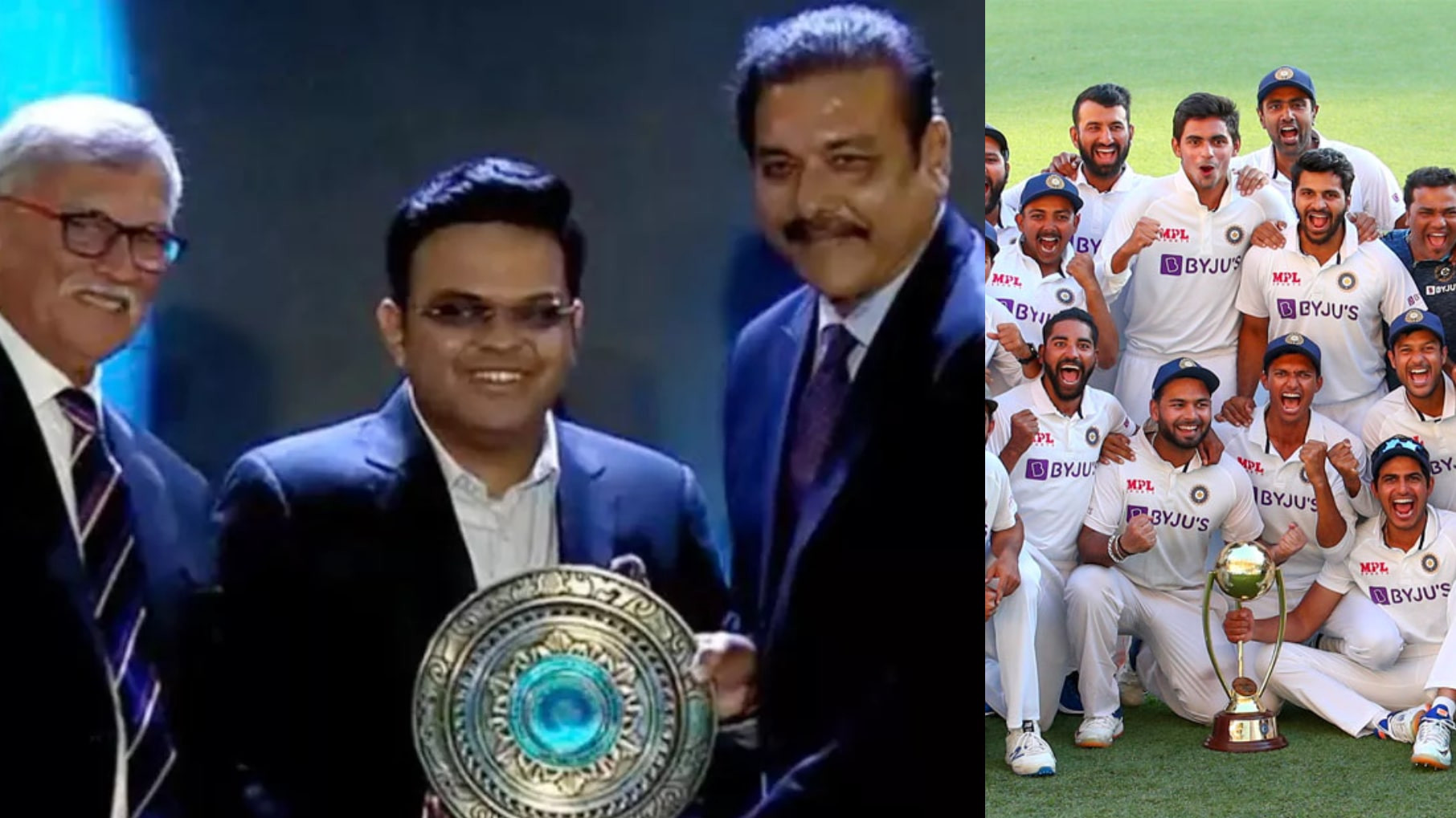 WATCH- “Gabba Test win icing on the cake”- Ravi Shastri after receiving Lifetime Achievement Award from BCCI