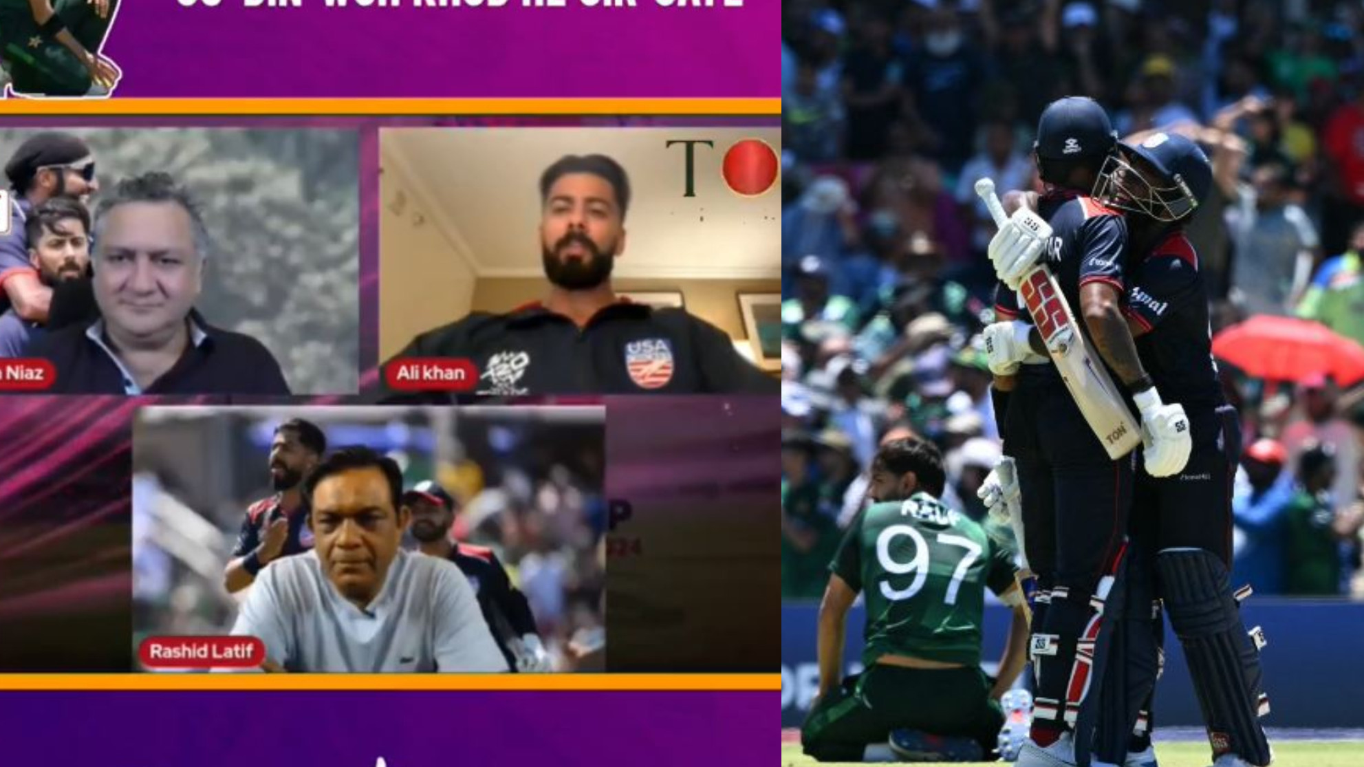 T20 World Cup 2024: WATCH-“We had confidence to beat Pakistan”- USA pacer Ali Khan on USA’s big win