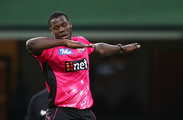Carlos Brathwaite played for Sydney Sixers in BBL 07 | Getty Images