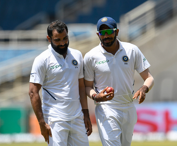 Jasprit Bumrah and Mohammad Shami | Getty