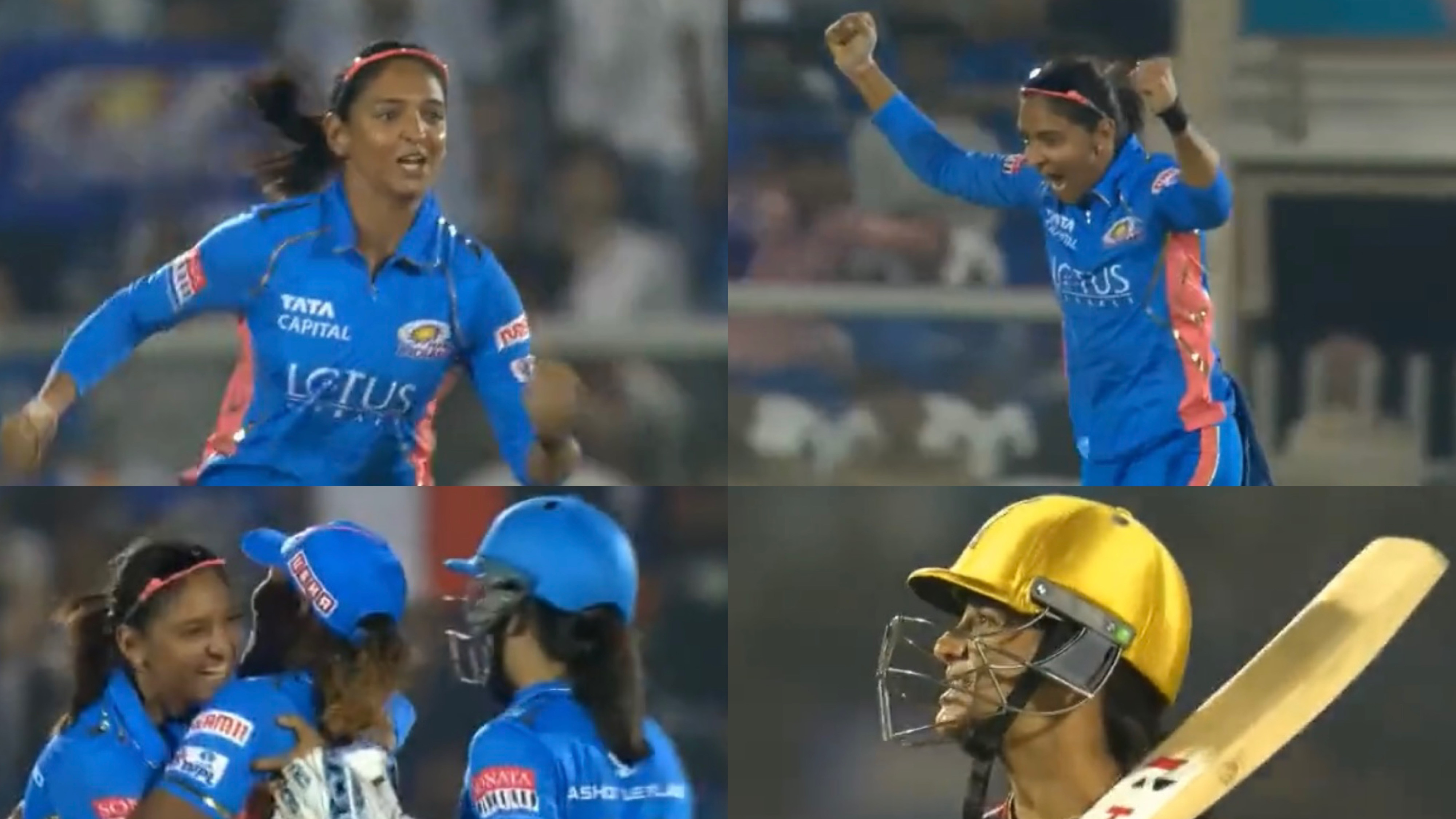 WPL 2023: WATCH - Harmanpreet Kaur's jubilant celebration after Smriti Mandhana's wicket 