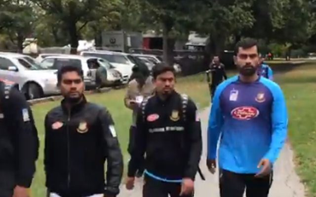 Bangladesh team was near at the attacked mosque | Twitter 
