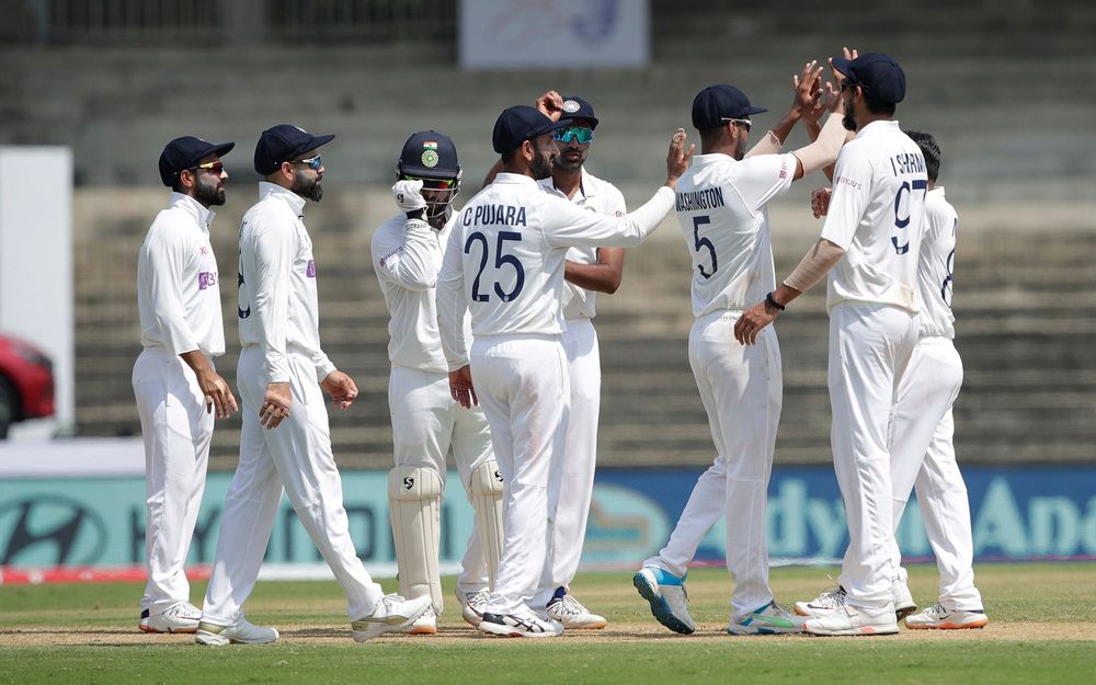 Team India bowled visitors for 578 in their first innings  | BCCI