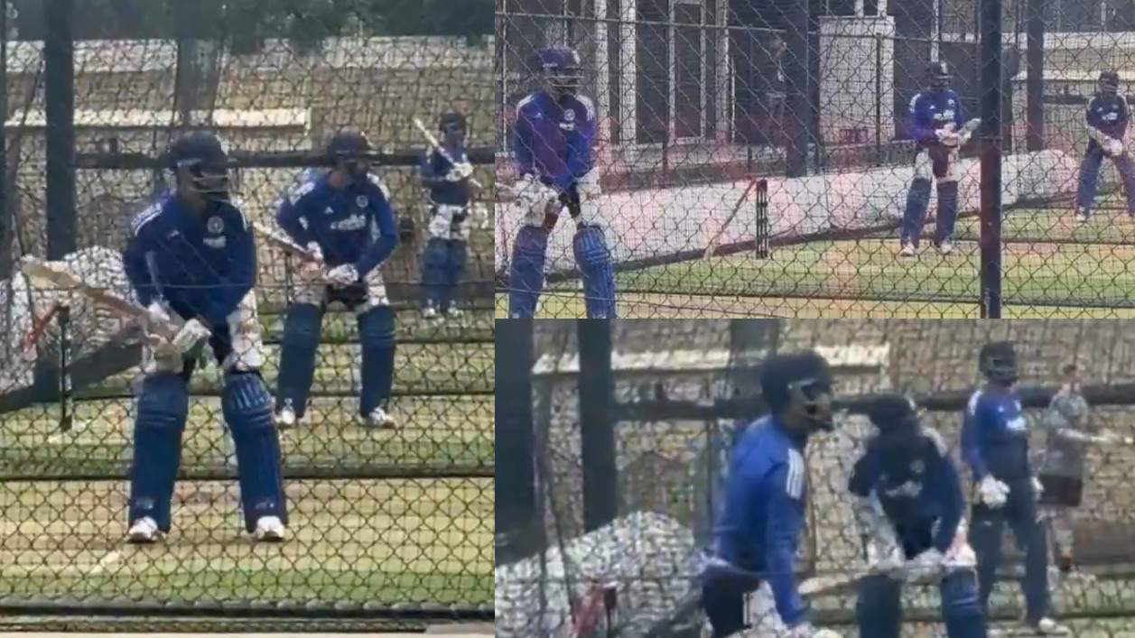 AUS v IND 2025: WATCH- Virat Kohli, Rohit Sharma and Shubman Gill seen sweating in nets ahead of Adelaide ODI
