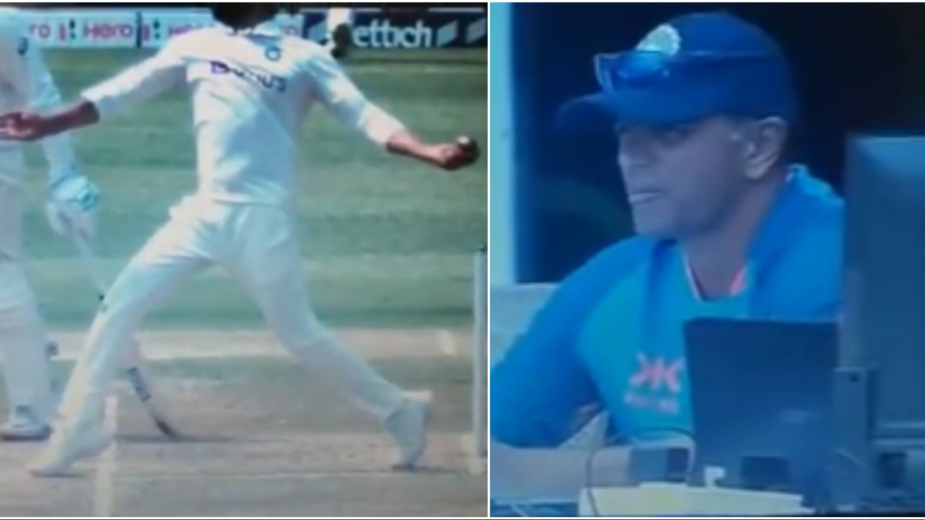 IND v AUS 2023: Dravid in disbelief after Jadeja's wicket-taking delivery declared no ball; Gavaskar slams left-arm spinner on-air