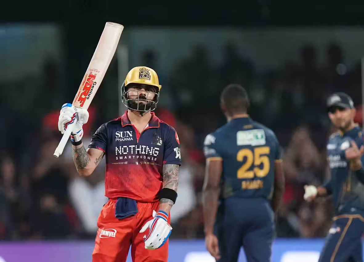 Virat Kohli made 81 in 44 balls before his dismissal.| BCCI-IPL