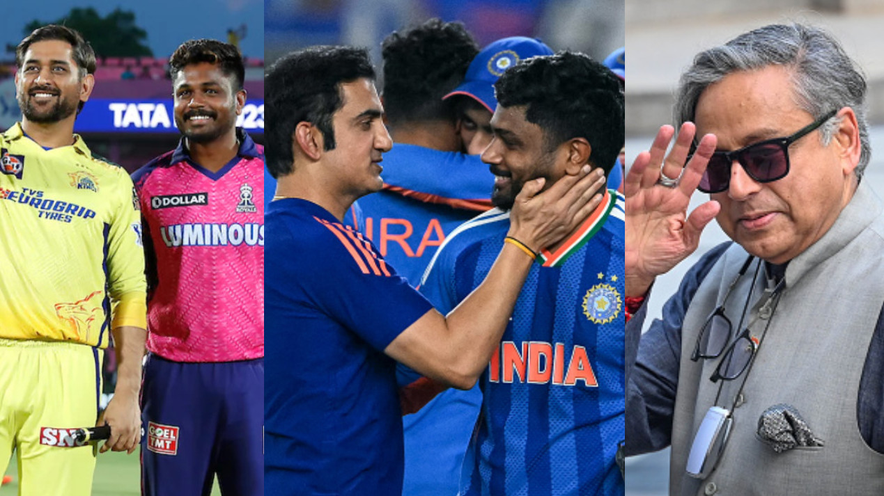 ‘He’ll be one and only Sanju Samson'- Shashi Tharoor on Gautam Gambhir telling him that Samson doesn’t need to be next MS Dhoni