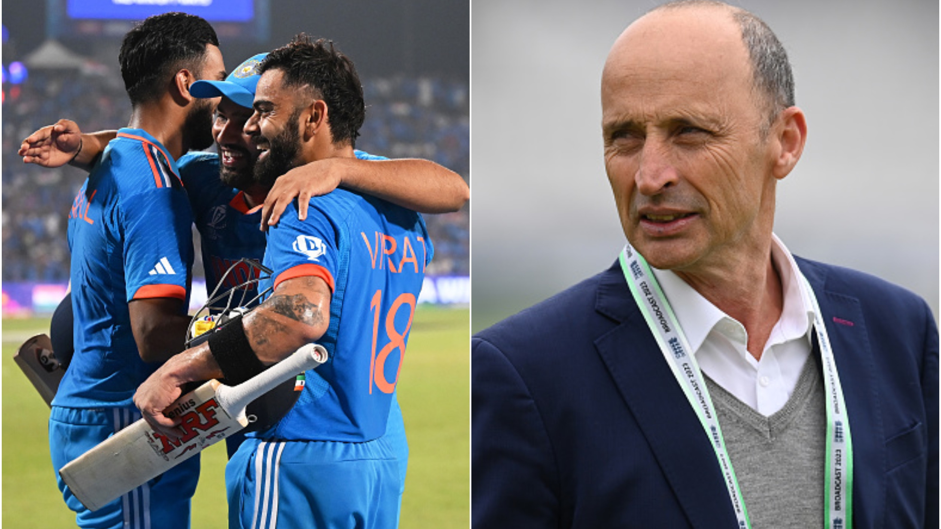 CWC 2023: “There is real intent,” Nasser Hussain impressed with India’s fearless cricket in the ongoing World Cup