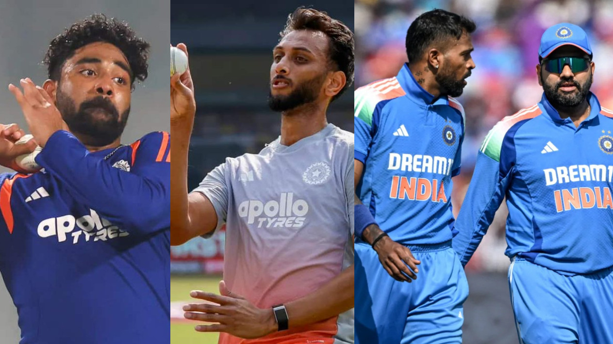 Rohit Sharma and Hardik Pandya set to play in IND v AFG ODIs; Mohd. Siraj replaced by Prasidh Krishna for UK T20Is