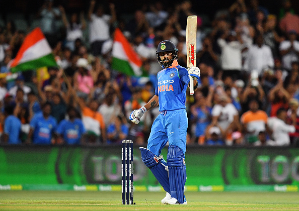 Virat Kohli is heading the batting list with 890 rating points | Getty