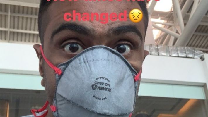 Ashwin shared a picture of himself wearing mask on Instagram story | Instagram