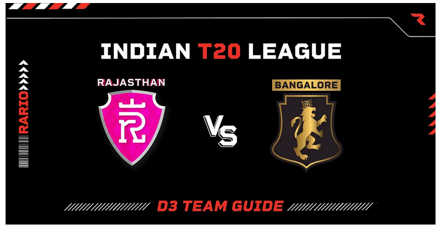 Indian T20 League 2023 — Match 60: Rajasthan vs Bangalore | D3 Guide