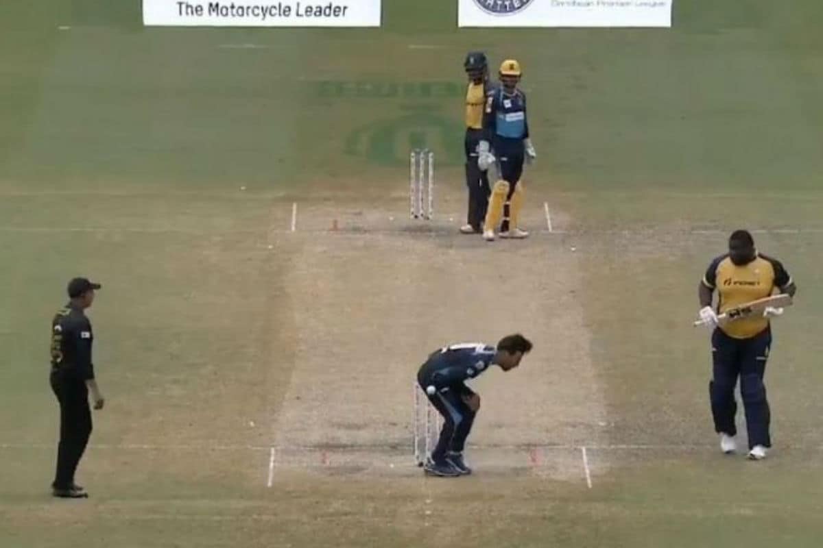 Rashid Khan avoided a serious injury | Screengrab