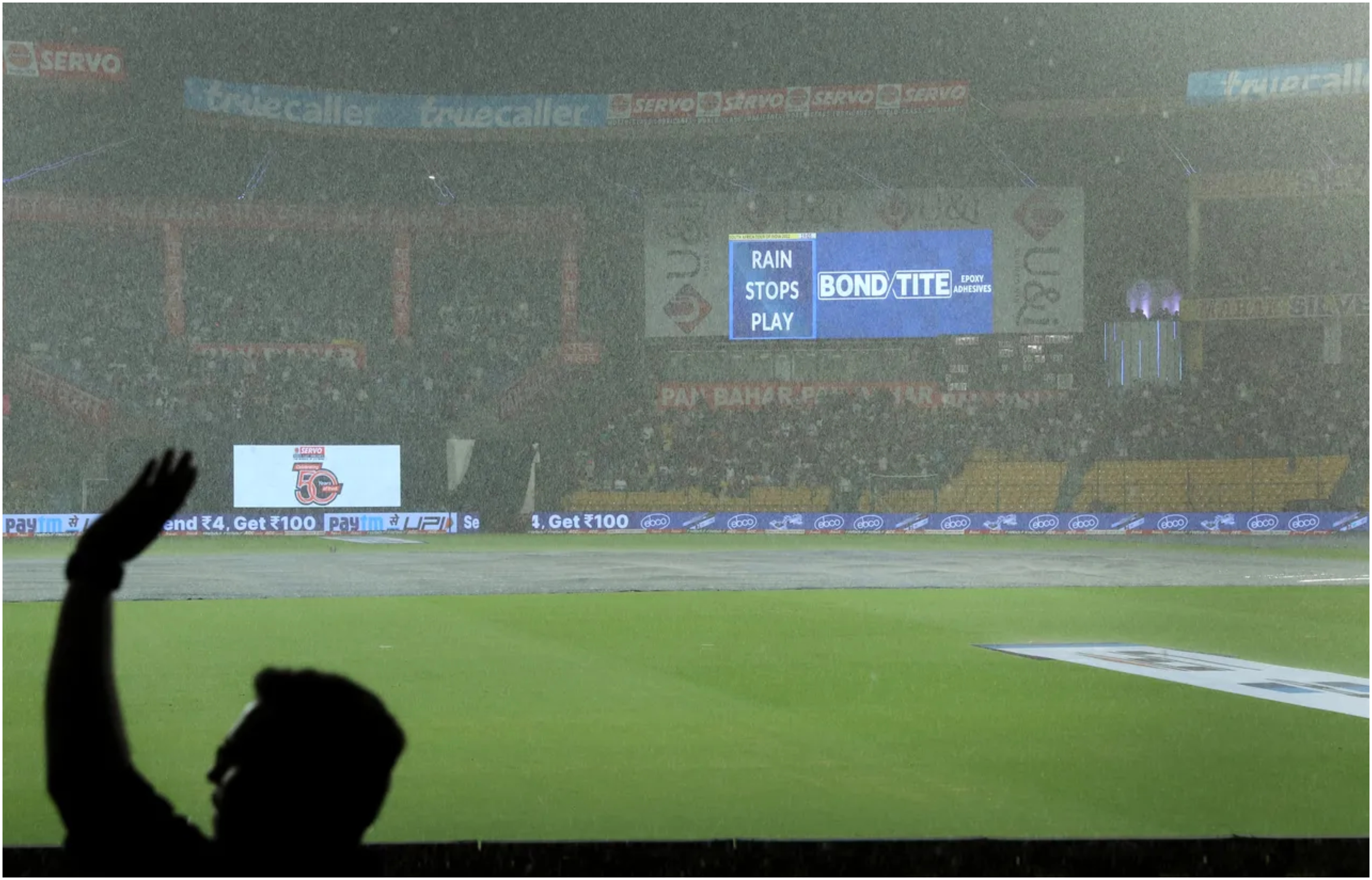 The fifth T20I was abandoned due to rain | BCCI