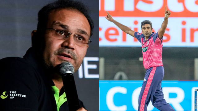 IPL 2022: Virender Sehwag criticizes R Ashwin for bowling carrom balls in the final vs GT