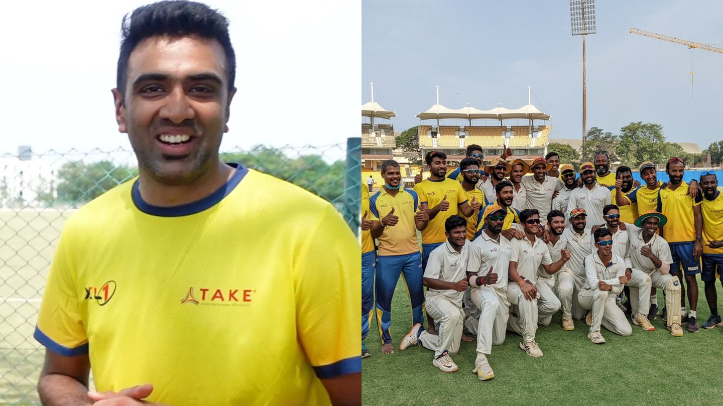 Ravichandran Ashwin turns up for his club team to get back into red ball mode after IPL