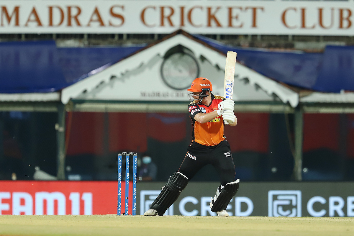 Jonny Bairstow scored fifty for SRH in their IPL 14 opening clash against KKR | IPL/BCCI
