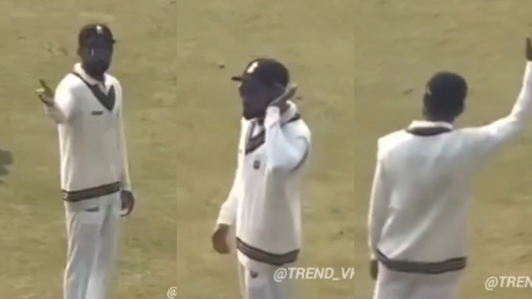 WATCH- Virat Kohli's hilarious ‘have you eaten' gesture gets the crowd cheering for him during Ranji game