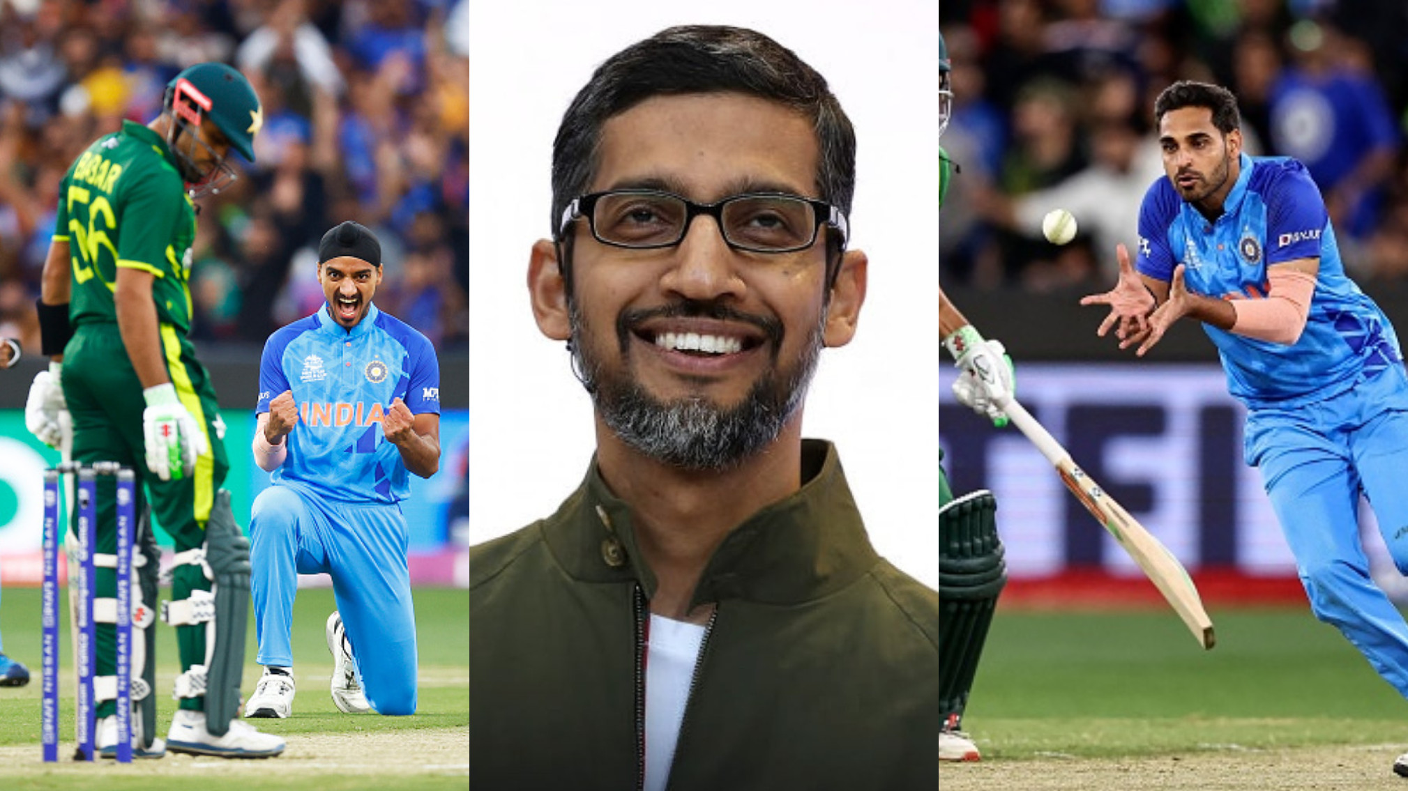 T20 World Cup 2022: ‘What a spell from Bhuvi and Arshdeep’ - Google CEO Sundar Pichai’s knockout blow to a Pakistan fan