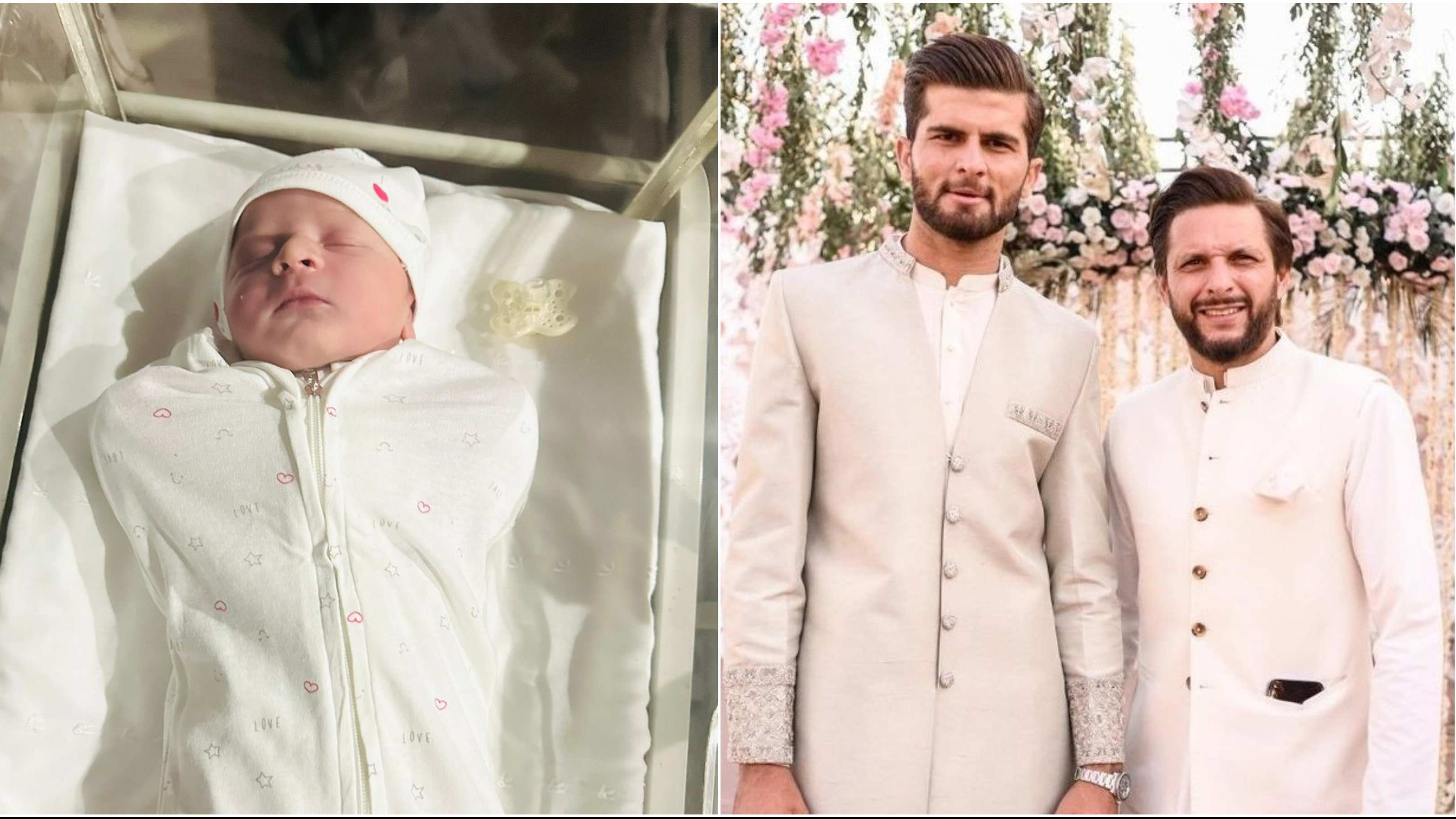 Shahid Afridi overwhelmed by outpouring of love on becoming 'youngest grandfather' as Shaheen welcomes son