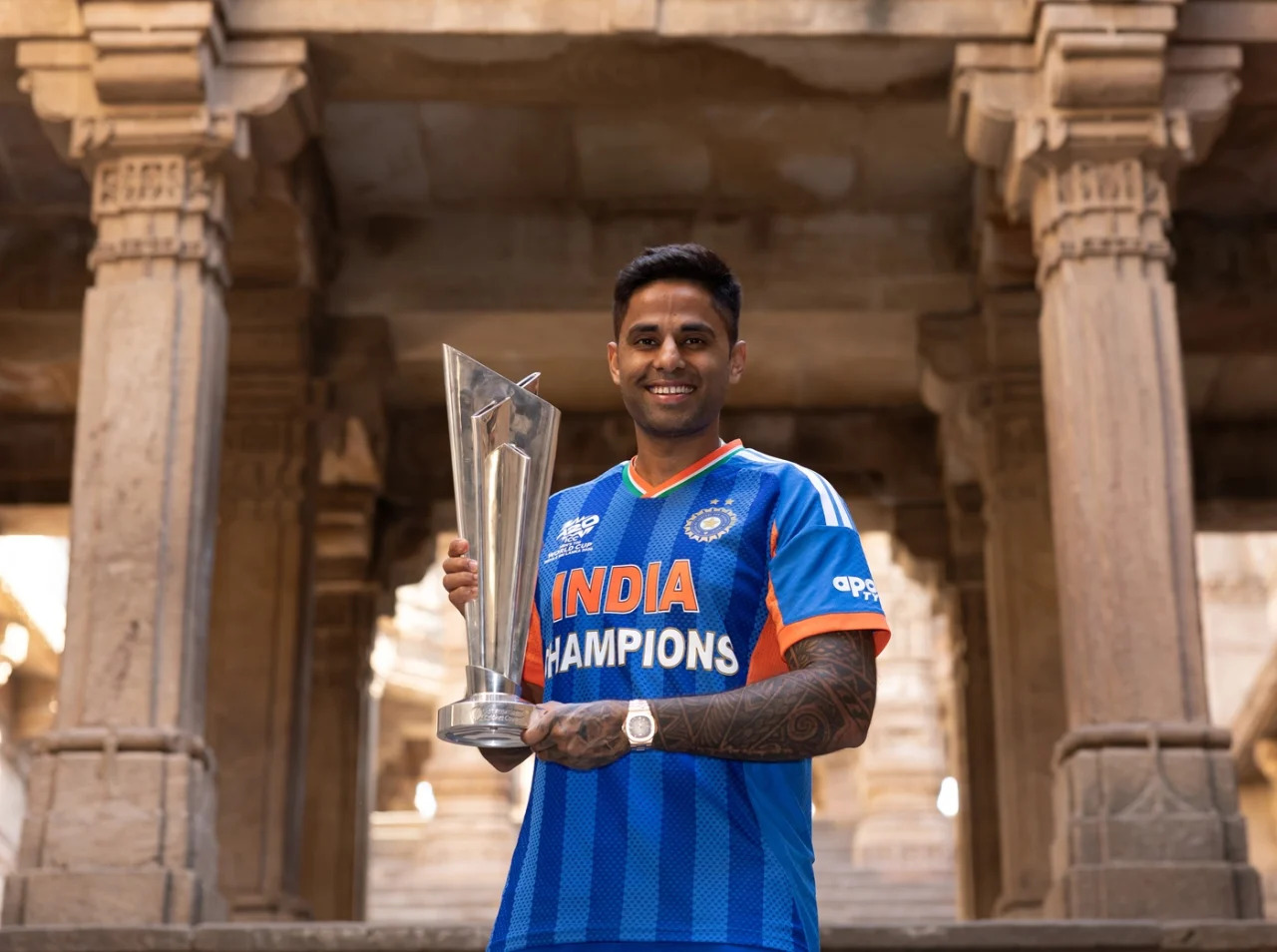 Suryakumar Yadav led India in 52 games, winning 42 games and losing only 8 matches | Getty