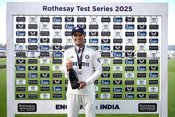 Shubman Gill won the Player of the Match | Getty