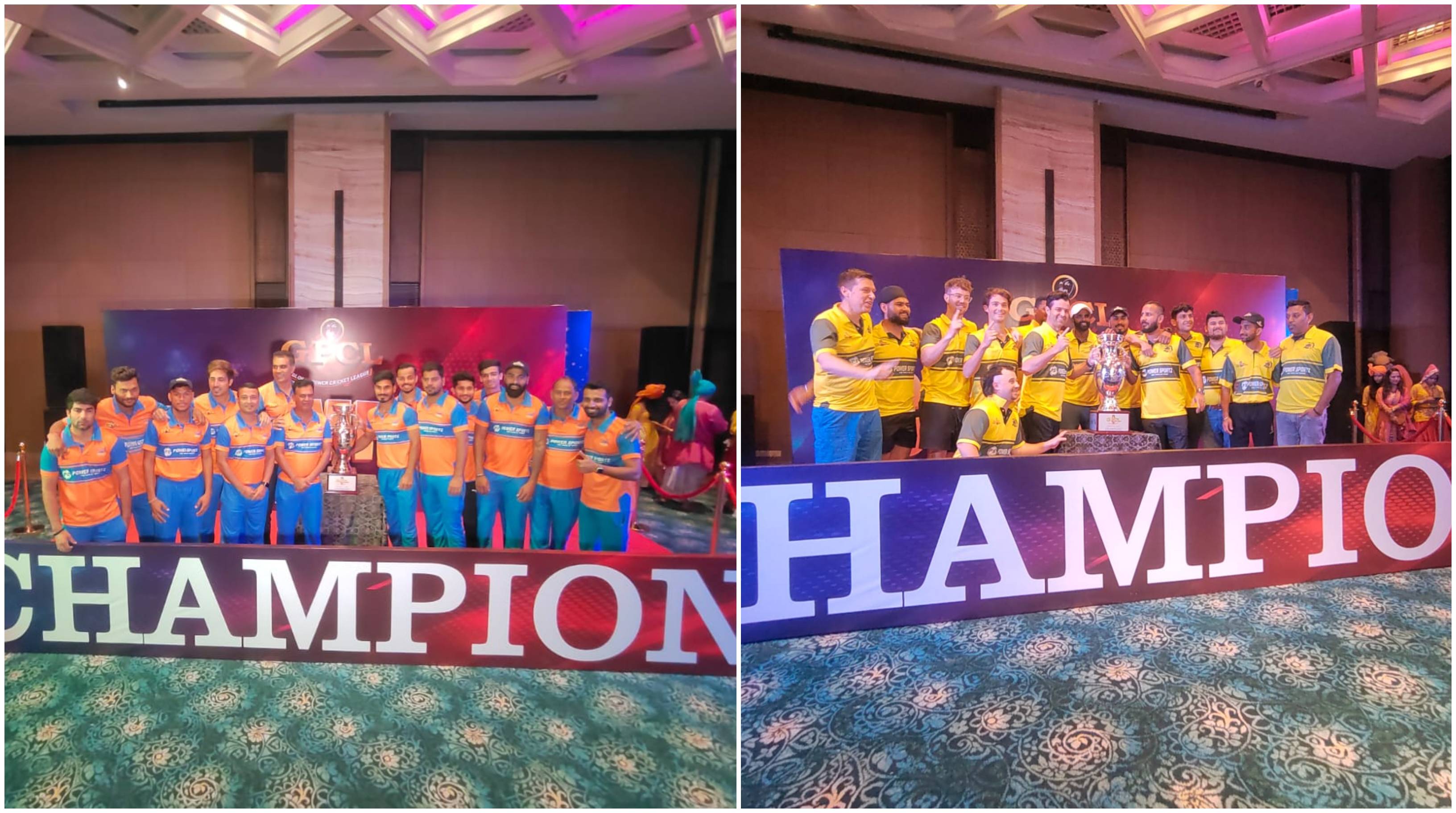Indian Sapphires and Australian Golds were declared joint winners of the inaugural GPCL season