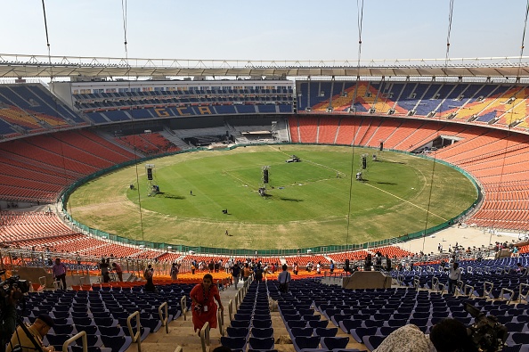 Newly-constructed Motera Stadium in Ahmedabad | Getty