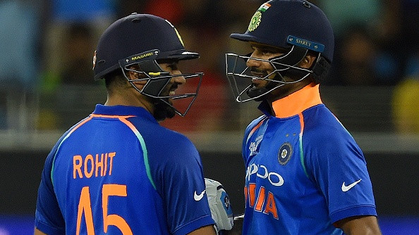 Rohit Sharma also credited opening partner Shikhar Dhawan for his big scores | Getty