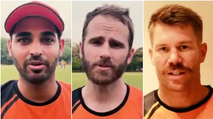 IPL 2021: WATCH - Sunrisers Hyderabad players urge fans to stay at home amid huge surge in COVID-19 cases 