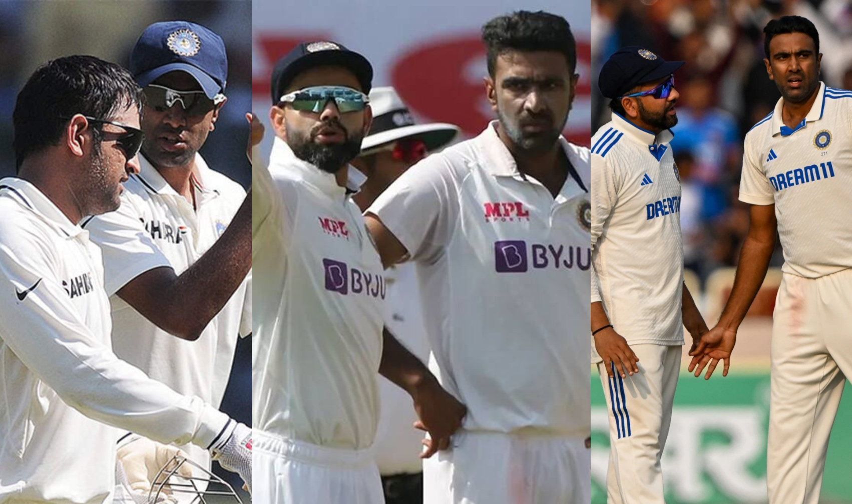 R Ashwin talked about the best qualities of the captains he has played under for India | Getty