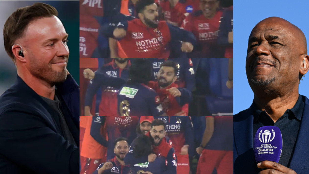 IPL 2026: WATCH- Signature Virat Kohli aggressive celebration returns after RCB’s 2-wicket win; cricket fraternity reacts