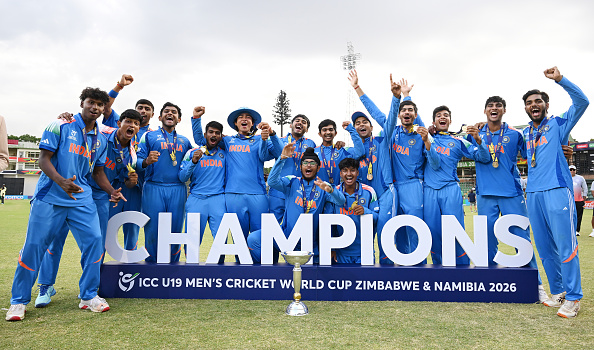 ICC U19 World Cup 2026 winners Indian U19 team | Getty