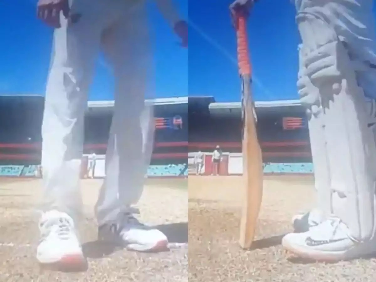 Smith rubbed off Pant's guard at batting end and was caught by stump cam