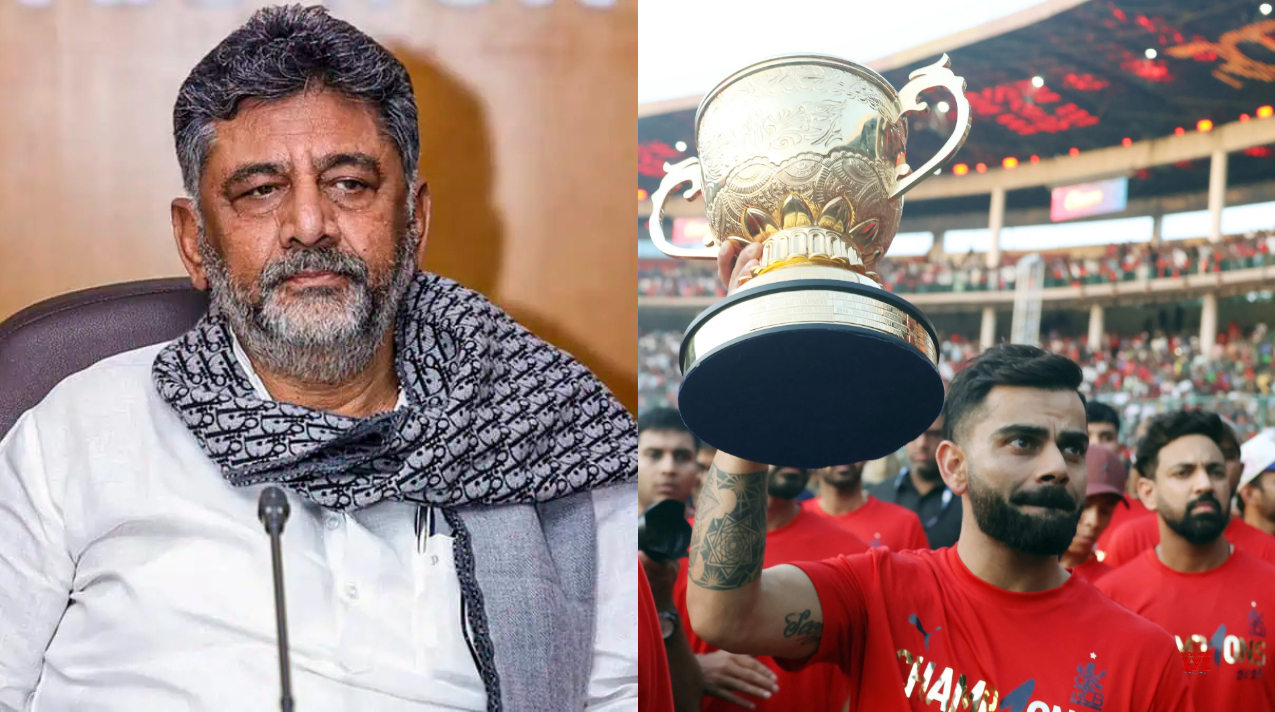 Karnataka DY CM Shivakumar said IPL matches won't be moved out of Bengaluru | X/RCBX