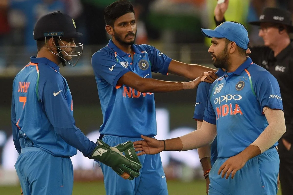 Khaleel Ahmed made his India debut in 2018 with MS Dhoni as one of his teammates | Getty