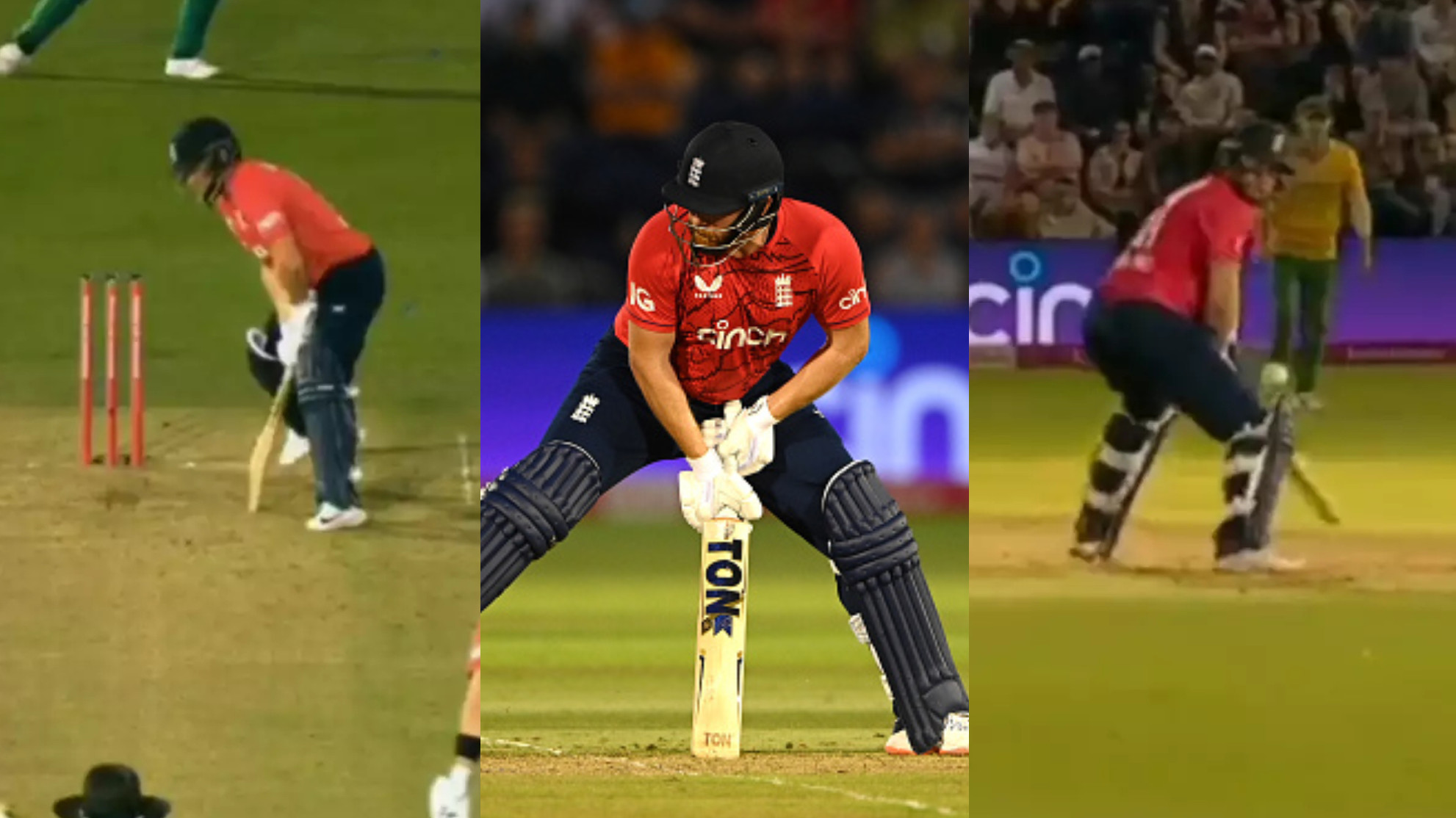 ENG v SA 2022: WATCH- Jonny Bairstow plays the unique ‘nutmeg’ shot in second T20I against South Africa