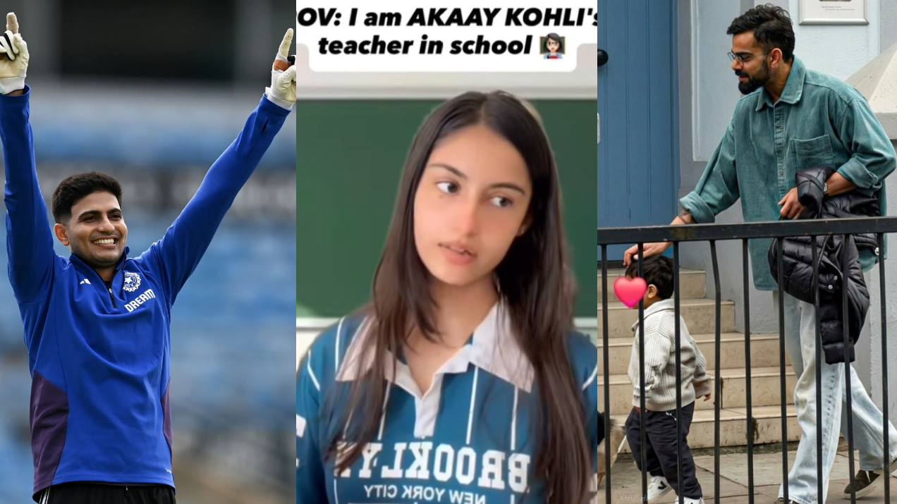 Shubman Gill’s hilarious comment on viral reel calling him the uncle of Virat Kohli’s son, Akaay