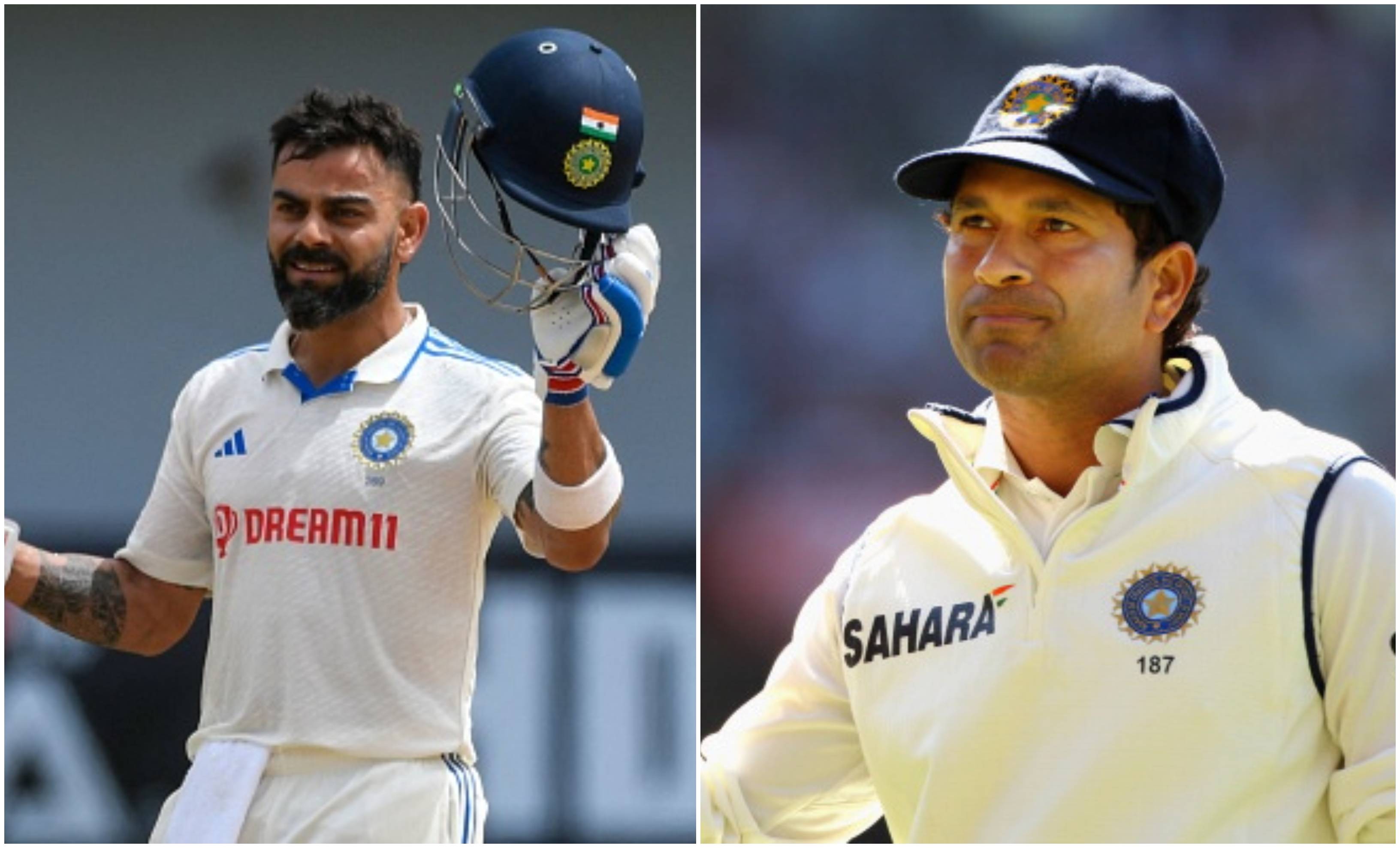 Virat Kohli and Sachin Tendulkar | Getty