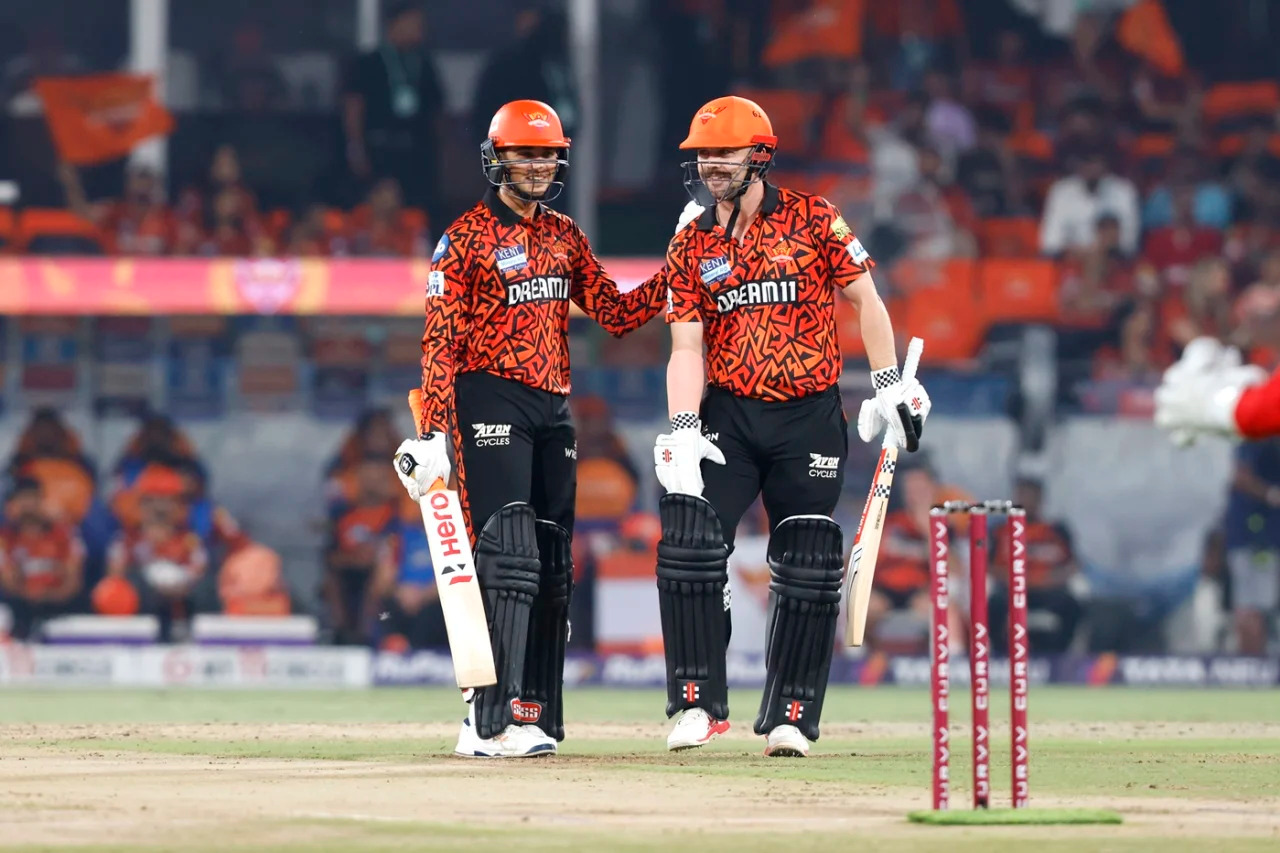 Travis Head and Abhishek Sharma added 171 runs for the 1st wicket for SRH | BCCI-IPL