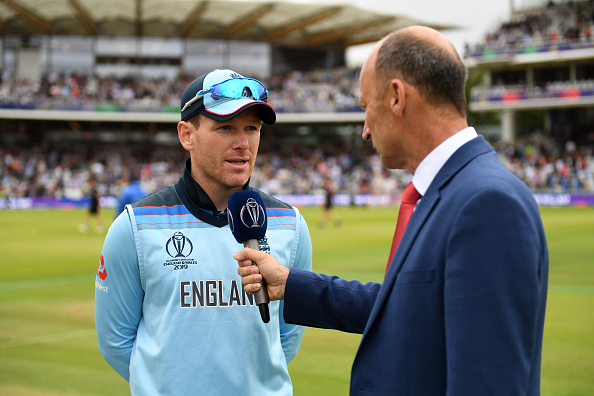 Nasser Hussain and Eoin Morgan | GETTY