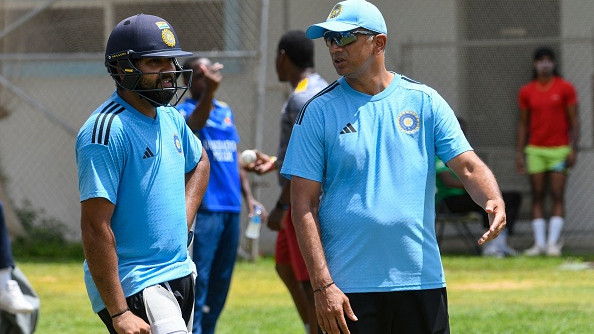 “His first rule is to communicate,” Rohit Sharma opens up on his association with coach Rahul Dravid