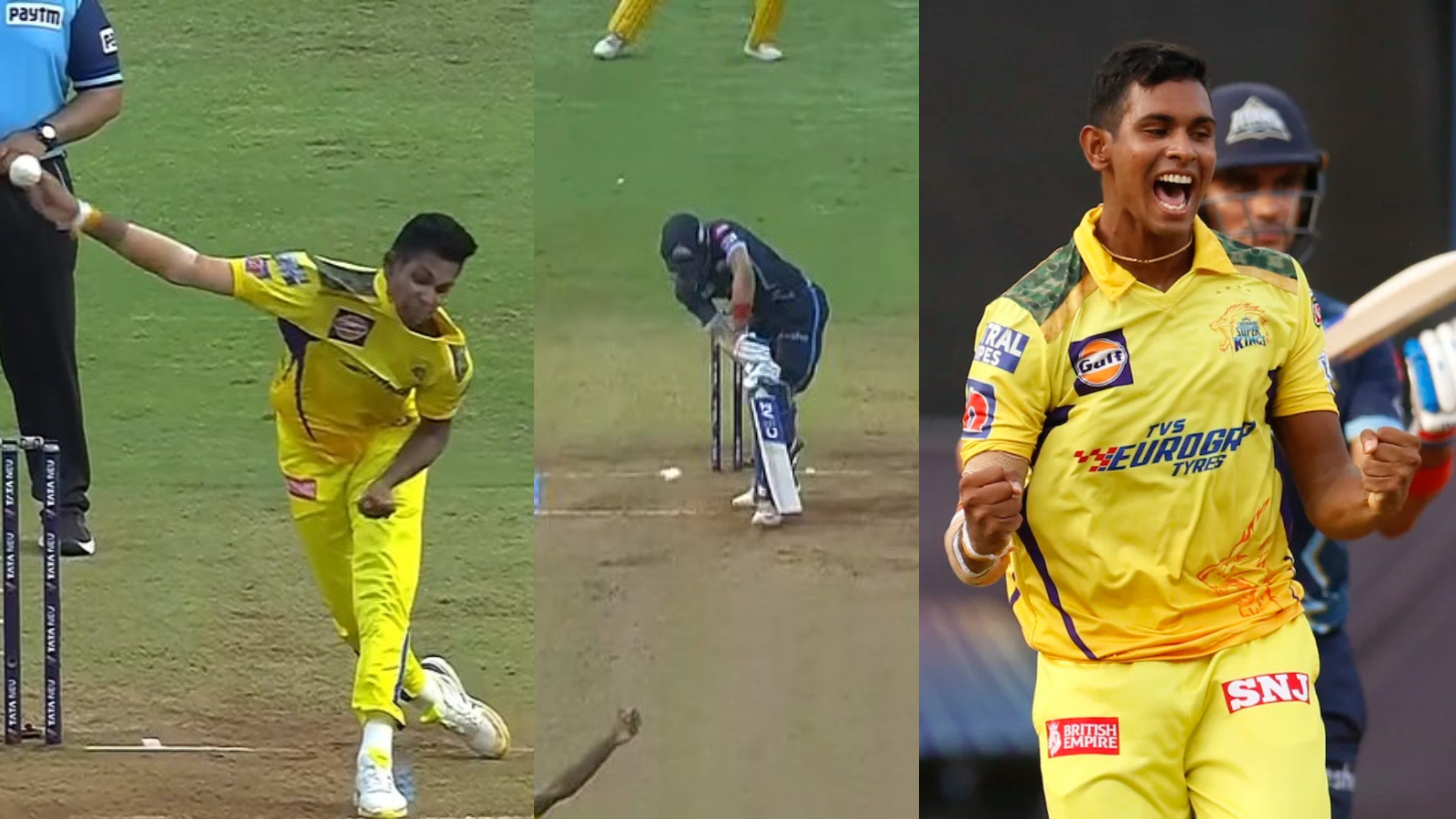 IPL 2022: WATCH- CSK’s Matheesha Pathirana takes first-ball wicket on IPL debut; gets Shubman Gill out LBW