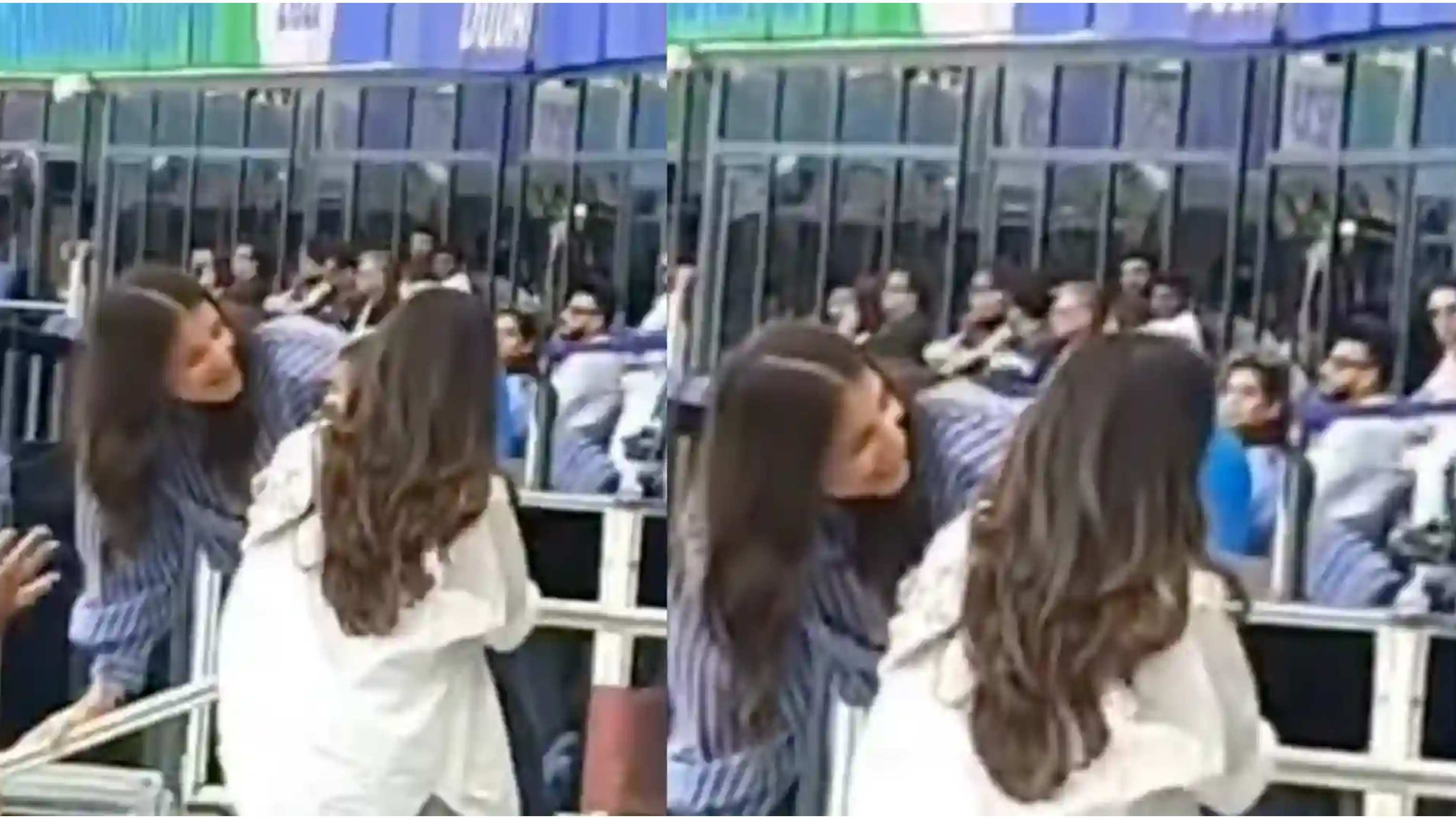 CT 2025: WATCH - Anushka Sharma interacts with Rohit Sharma’s newborn son and wife; video goes viral