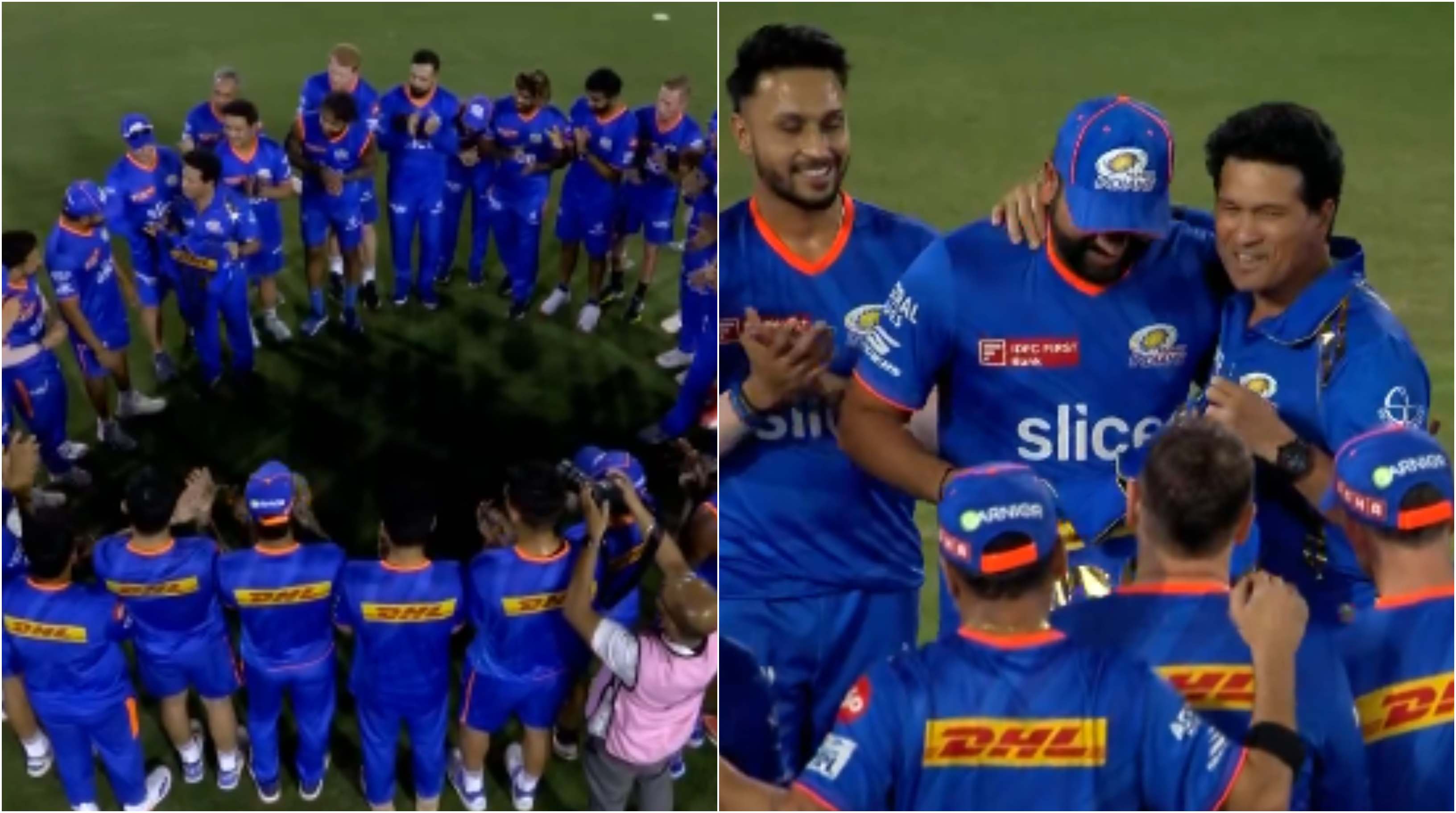 Sachin Tendulkar presented Rohit Sharma with a special jersey | IPL