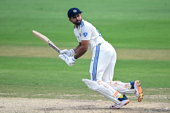 Iyer has scores of 35, 13, 27 and 29 runs in two Tests against England | Getty