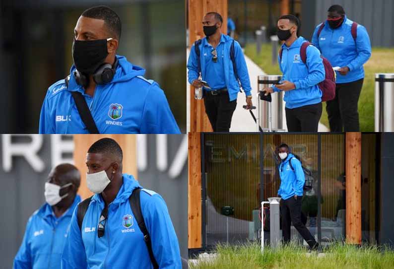 West Indies team arrived in England recently | Twitter